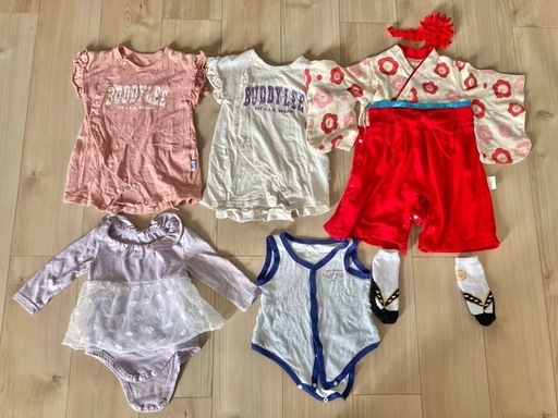 【お値下げしました】女の子ベビー服・小物25点セット
