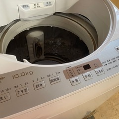 090500 シャープ　10kg洗濯機　2019年製の画像