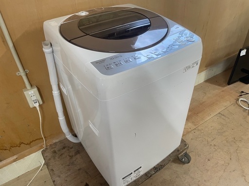 090500 シャープ　10kg洗濯機　2019年製