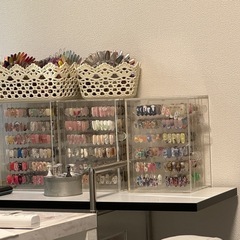 ネイルチップ　サンプル　ディスプレイの画像