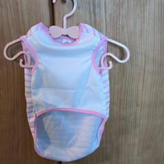 未使用品　ワンちゃんの夏服(全犬種)2枚組　可愛いハンガー付きの画像