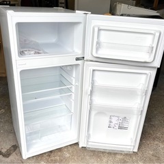 札幌市内配送可 美品 23年製 MAXZEN マクスゼン 112L 2ドア冷凍冷蔵庫 JR112ML01WH 札幌市内配送可 美品 23年製 MAXZEN マクスゼン 112L 2ドア冷凍