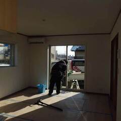 新築の木造クリーニング