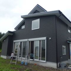 新築の木造クリーニングの画像