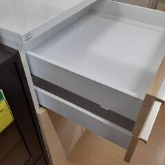 【U2333】ハーフ食器棚 ナチュラルの画像