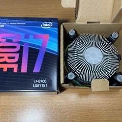 Intel CPU Core i7-8700の画像