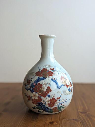 【九谷焼】 幸泉作  花器