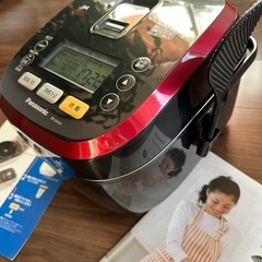 ☆パナソニックPanasonicスチーム IHジャー炊飯器
