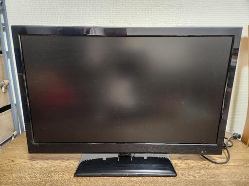 値下げしました レボリューション  中古24V型地上デジタルハイビジョン液晶テレビ  DVDプレーヤー内蔵