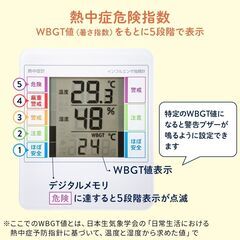 ★最終値下・激安・即発送可★デジタル温湿度計 700-CHE001 サンワサプライの画像