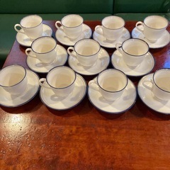 コーヒーカップ&ソーサー１１客