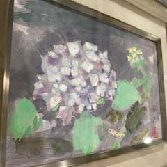岡崎國夫【紫陽花】の画像