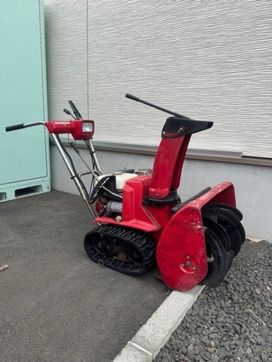 決まりました‼️HONDA 除雪機 雪丸  HS555 動作確認済み