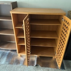 ニトリ　玄関靴箱　収納　の画像