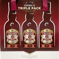 シーバスリーガル　12年　ラベル赤　1000ml 3本