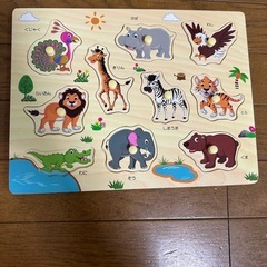 美品　木製パズル