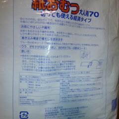紙おむつ　シーツ型の画像