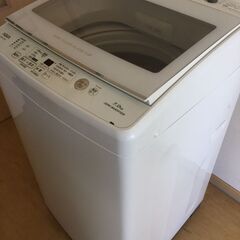 🍀【美品】アクア「AQUA」・全自動洗濯機 2020年高年式の画像