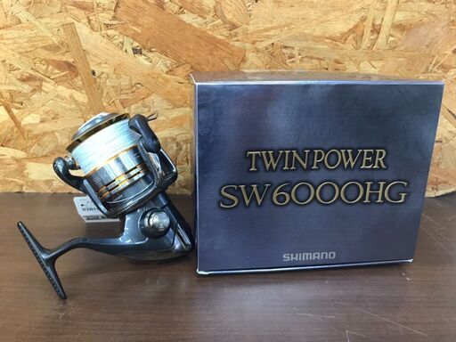 588】スピニングリール 09 SHIMANO ツインパワー SW6000HG