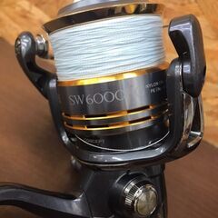 【588】スピニングリール 09 SHIMANO ツインパワー SW6000HGの画像