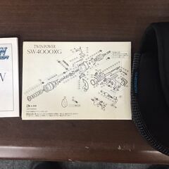 【588】スピニングリール 09 SHIMANO ツインパワー SW6000HGの画像