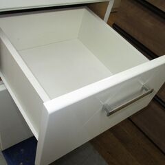 R218 NITORI Ripeシリーズ、隙間家具、スリム収納家具、幅40cm Usedの画像