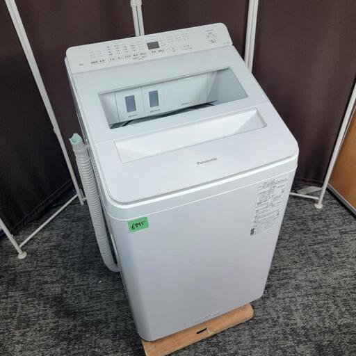 ‍♂️h061210売約済み❌6995‼️配送設置は無料‼️スマホ遠隔洗濯✨洗剤自動投入✨最新2023年製✨Panasonic 8kg 洗濯機 インバーター付きモデル
