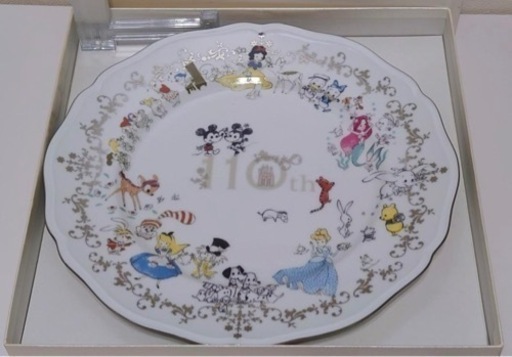 ウォルト・ディズニー生誕110周年　シンジカトウデザイン　記念プレート　数量限定 ウォルト・ディズニー生誕110周年 シンジカトウデザイン 記念