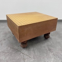 囲碁盤 木製 脚付き 厚み15cm 中古品　の画像