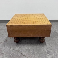 囲碁盤 木製 脚付き 厚み15cm 中古品　