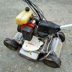  草刈機　共立　キョーリツ　４ＷＤあぜ草刈機　ロータリモーア　ＡＺ８５０Ａ　実動良好！！　軽い２スト　ゴルフ場上がりの画像