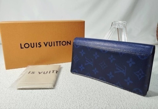 LOUIS VUITTON/タイガラマモノグラムブルー長財布