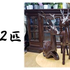i11　鹿　２匹