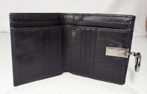 GUCCI/グッチGGキャンパス二つ折り財布美品