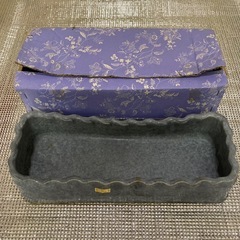 春峰　水盤 花器　生け花　華道　陶磁器　水盤花瓶　アンティーク　...