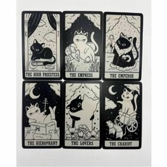 猫のタロットカード　新品未開封の画像
