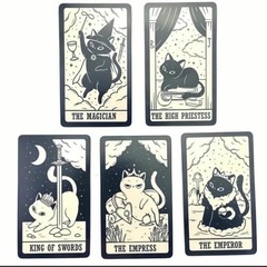 猫のタロットカード　新品未開封の画像