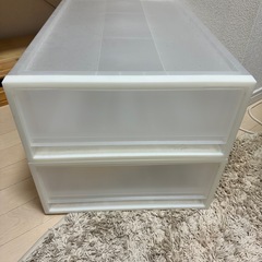【無印良品】ＰＰ衣装ケース引出式・小  2個