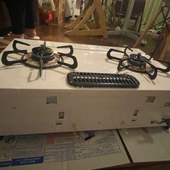 ガステーブル　パロマ IC-N86SH-L プロパンガス用　動作不具合あり(着くけど抑え続けないとすぐ消えてしまいますご理解の上ご購入下さい)の画像
