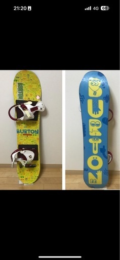 BURTON スノーボード　子供用