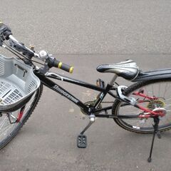 【売約済み】26インチ ? Bridgestone 子ども用 自転車 9480円 ?6段切替 ?鍵 ?ライト付 新規防犯登録料コミ 390
