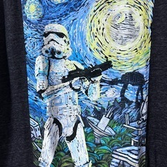 【激レア】US古着 スターウォーズ STARWARS ムービーTシャツ グレー XLの画像