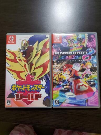 ポケットモンスター シールド  &  マリオカート8DX