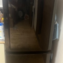 2017年製　三菱　冷蔵庫　ブラック【値下げ】