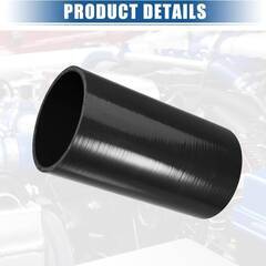 【新品・未使用】カーストレートシリコーンカプラー ターボパイプ交換用 ユニバーサル 長さ200 mm ブラック の画像