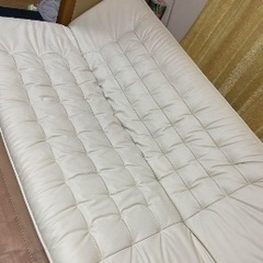 綺麗　ニトリ　Nシールド　ホワイト　ソファーベッド　ソファー　ベ...