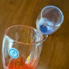 ワイングラス　ペア　新品未使用の画像