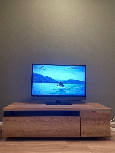 LOWYA ［幅120］日本製ローテレビ台 37V型対応完成品 木製
