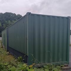 【20ft 4部屋シャッター コンテナ①】 7tユニック車で配送可能 (株)トラストカーゴ 印西コンテナ販売所の画像