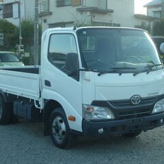 H.26年 トヨタ トヨエース 2トン平AT ホワイト  ETC　左電格ミラー　フォグランプ　集中ドアロック　ABS　エアバック　検付き1年　　16955の画像